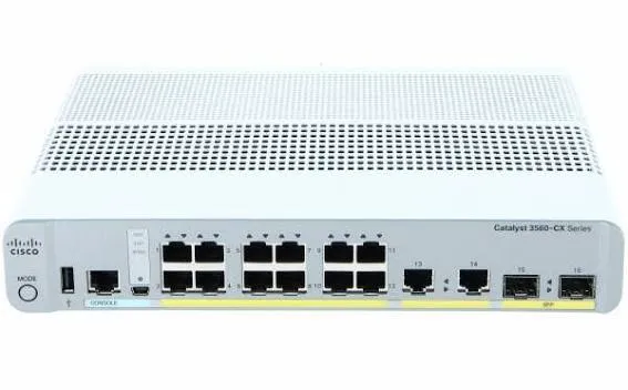 [07781] WS-C3560CX-12PC-S  Cisco Catalyst 3560-CX 12 Port PoE IP Bas