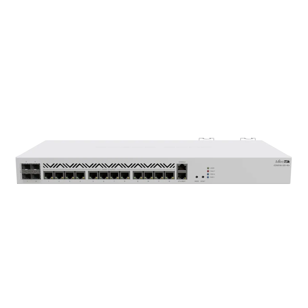 [00186] MIKROTIK ROUTER CCR2116 12G 4S+