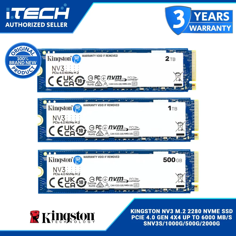 Kingston NV3 1000G M.2 2280 NVMe SSD