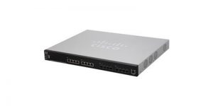 Cisco SMB SG550XG-8F8T-K9 8 Port Stackable Managed Ethernet Switch